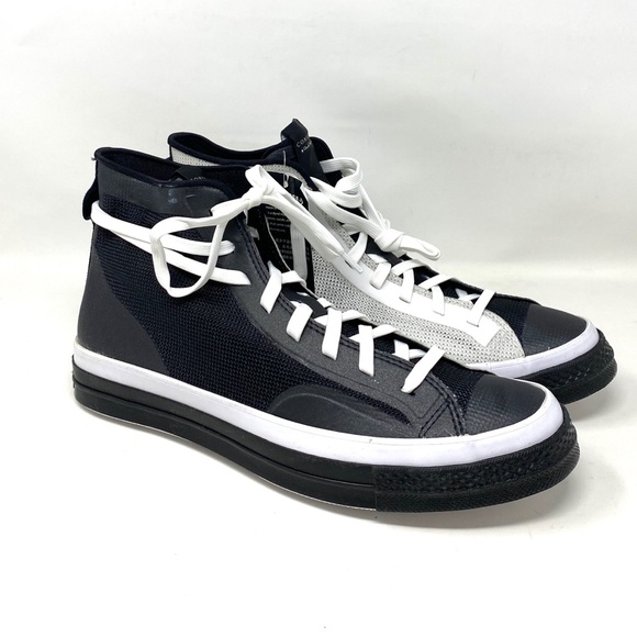 Converse Chuck 70 HI Black White Casual Shoes Men's Size High Top Mesh 170419C - Picture 10 of 13
